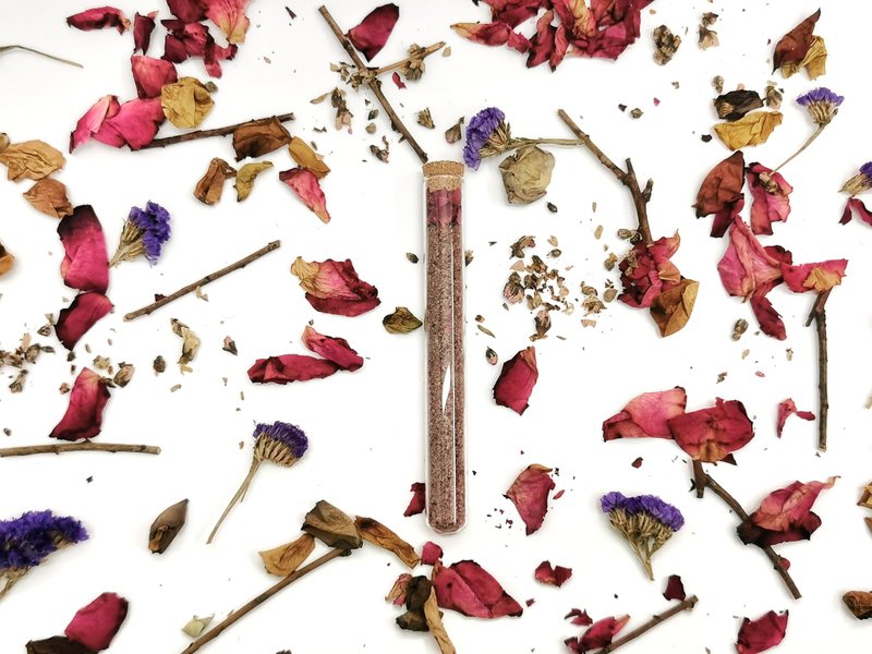 爱情(人缘)花浴盐 Attractive (Romance) Hz Floral Bath Salt - 沐浴用品 - 精油 透明