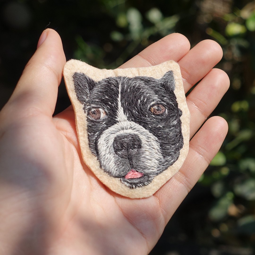 Embroidered pet photo - 其他 - 绣线 