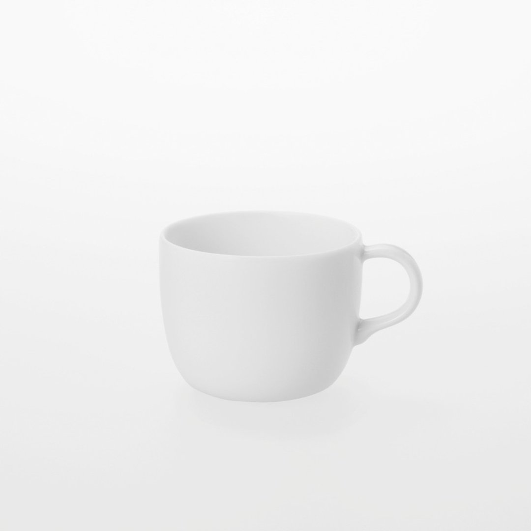 TG 白瓷咖啡杯 225ml - 其他杯子 - 瓷 白色
