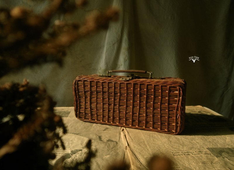 【老时光 OLD-TIME】早期台湾制野餐提箱 - 收纳用品 - 其他材质 