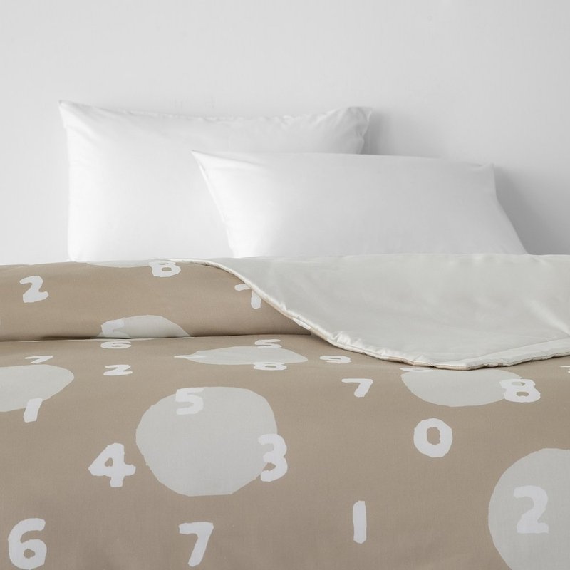 【独家预购】SOU・SOU HOLA 纯棉凉被单人 浅卡其 十数和圆点 - 被子/毛毯 - 其他人造纤维 卡其色