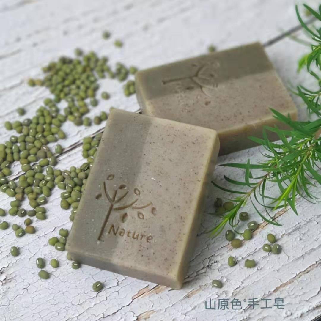山原色手工皂 茶树绿豆 控油 精油皂 茶树绿矿泥 平衡油脂 挥别油 - 肥皂/手工皂 - 其他材质 