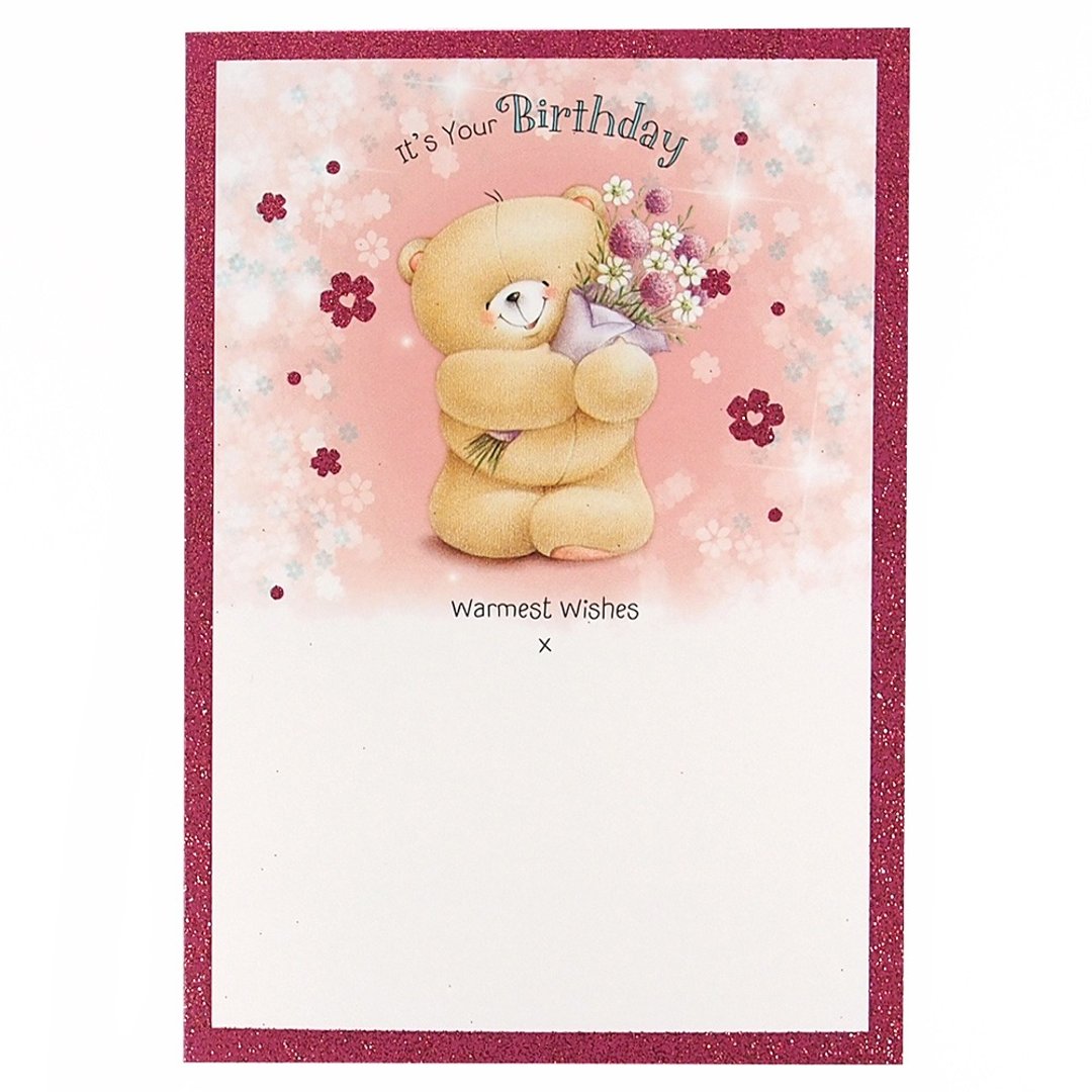 最温暖的祝福【Hallmark-ForeverFriends-卡片 生日祝福】 - 卡片/明信片 - 纸 红色