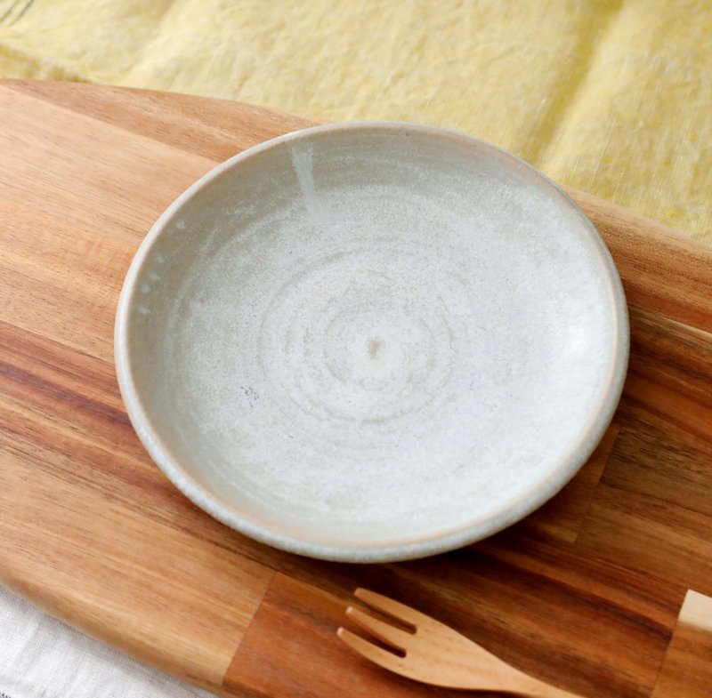 特价 / 白色结晶釉中盘 1 - 盘子/餐盘/盘架 - 陶 白色