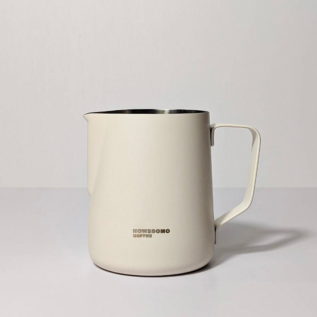一个起订【雷雕定制化】尖嘴斜口拉花杯-600ml(白)【好事多磨】 - 咖啡壶/周边 - 不锈钢 白色