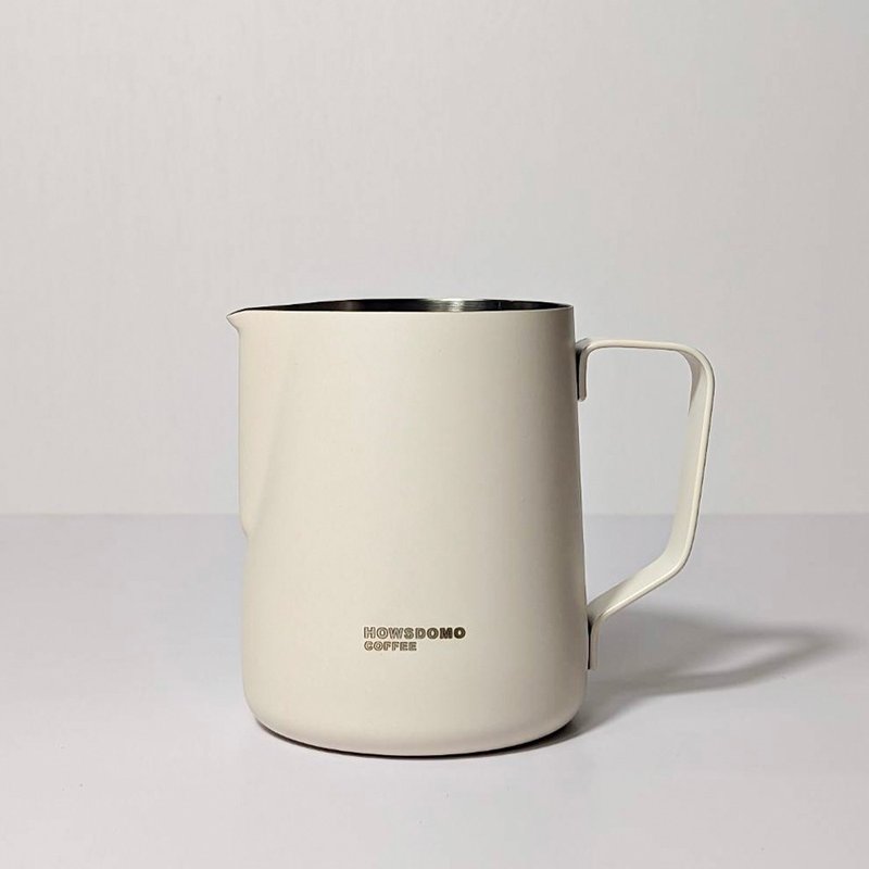 一个起订【雷雕定制化】尖嘴斜口拉花杯-600ml(白)【好事多磨】 - 咖啡壶/周边 - 不锈钢 白色