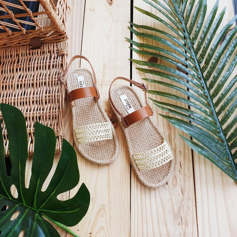 休闲沙滩凉鞋 - 女款休闲鞋 - 橡胶 