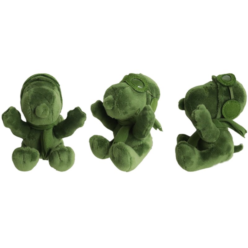 Snoopy马卡龙色史奴比钥匙圈吊饰-松岭果绿 - 钥匙链/钥匙包 - 聚酯纤维 绿色