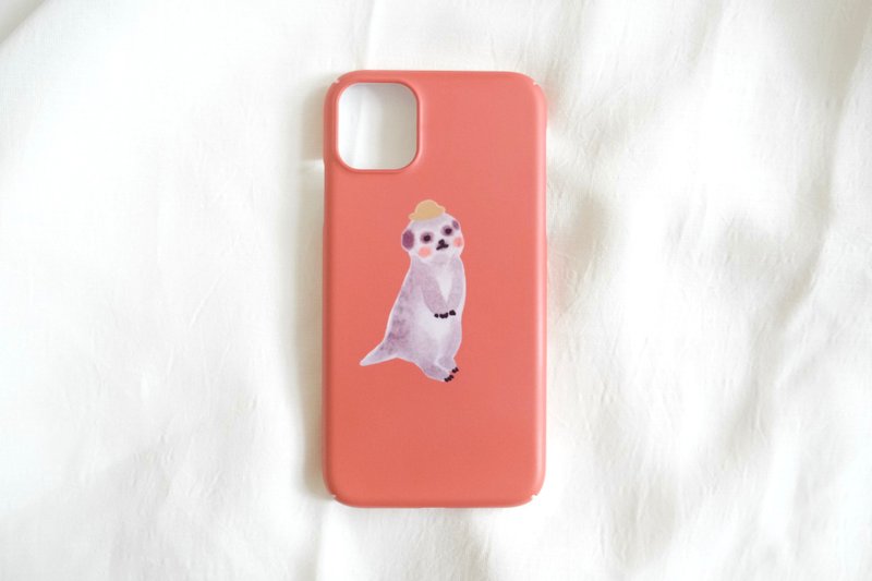 动物园系列 狐獴柿子色 手机壳 - 手机壳/手机套 - 塑料 橘色