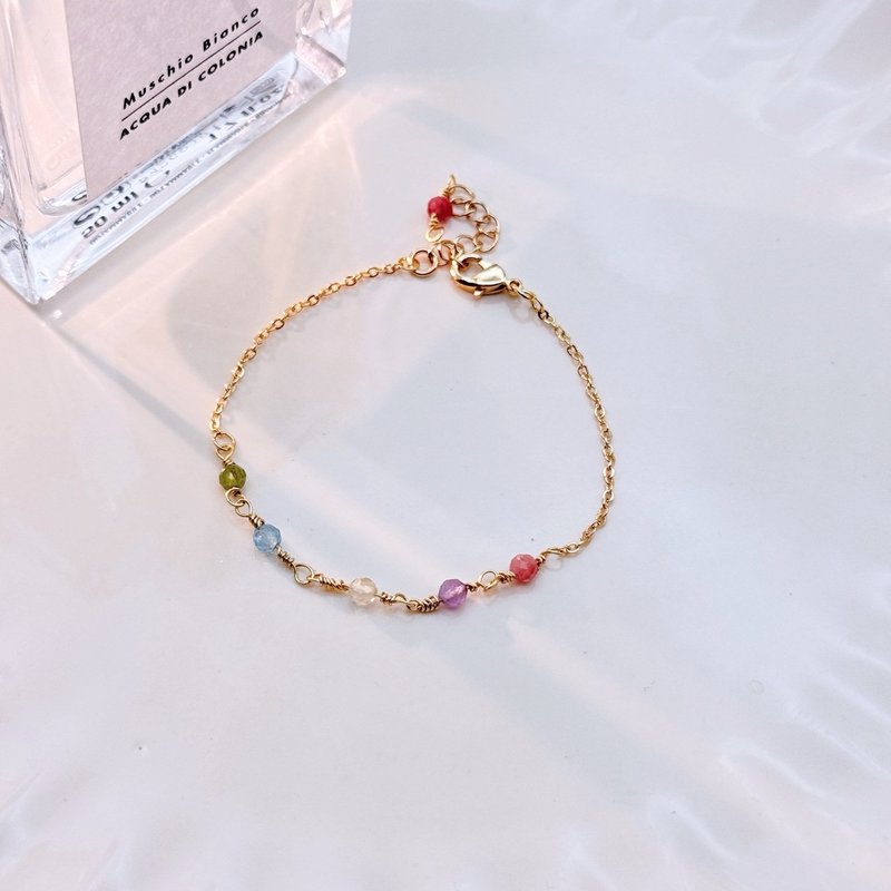 糖果序曲 / 手作天然石珍珠饰品 - 手链/手环 - 水晶 