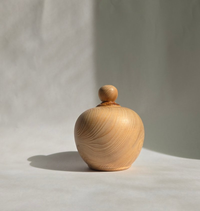 【桧木聚宝盆】台湾桧木 居家/办公/开运聚财摆饰/木 - 摆饰 - 木头 