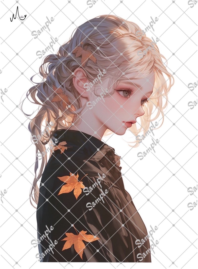 原创人物贴纸 9月新款 - 贴纸 - 纸 