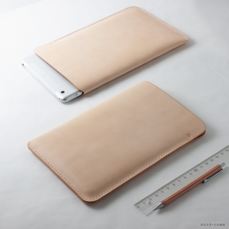 SEANCHY 平板笔电 电子书 皮套 简约款 植鞣真皮革定制 全手工 - 平板/电脑保护壳 - 真皮 