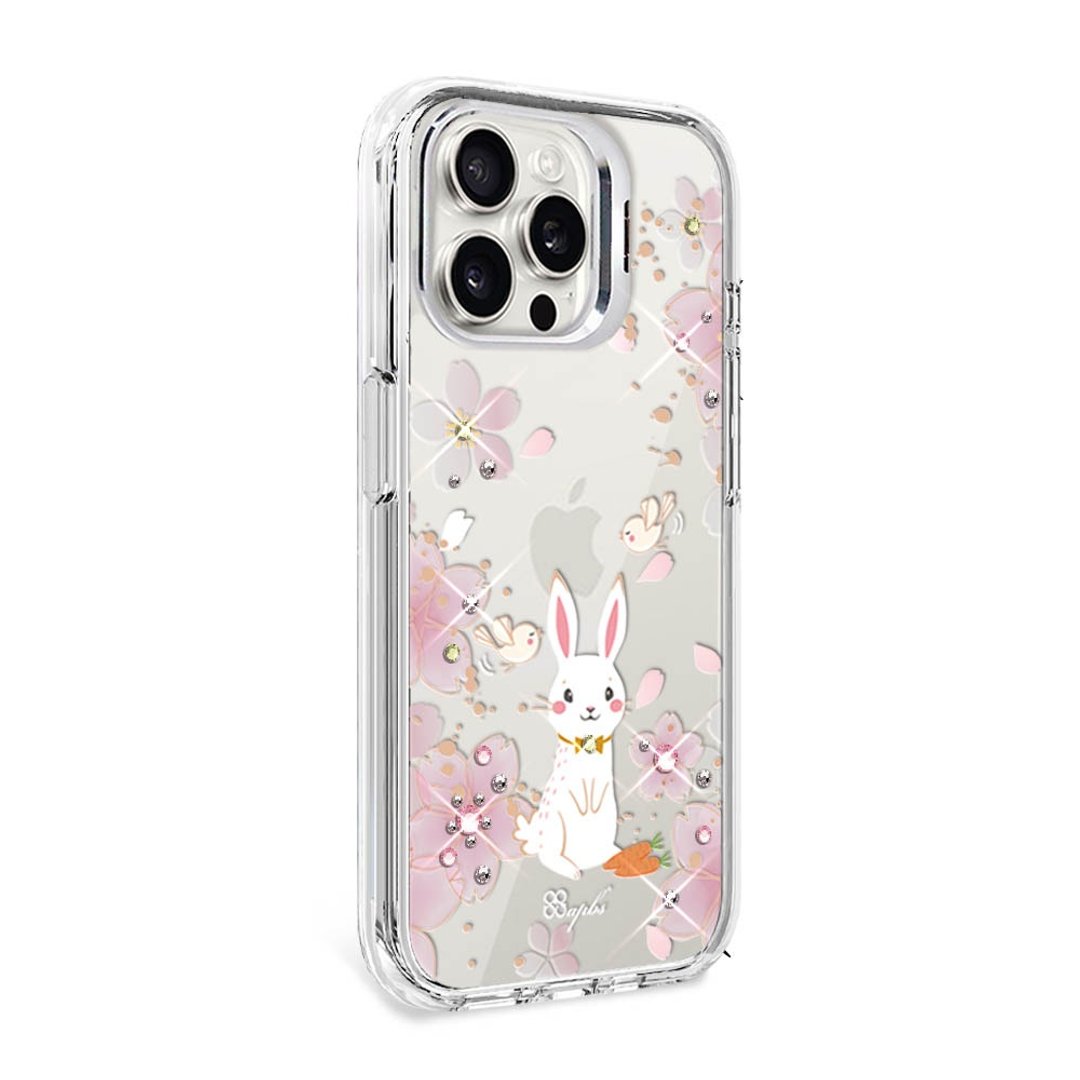 iPhone 全系列 防震双料隐形立架水晶彩钻手机壳-幸运兔YOU - 手机壳/手机套 - 其他材质 多色