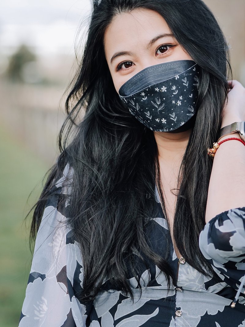 KF94立体医疗口罩10入(成人) - 夜海蓝 - 口罩 - 其他材质 