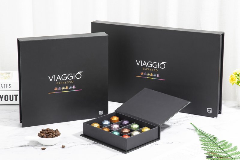 【圣诞节礼物】【附定制心意卡】Viaggio Espresso 咖啡礼盒 - 咖啡 - 浓缩/萃取物 
