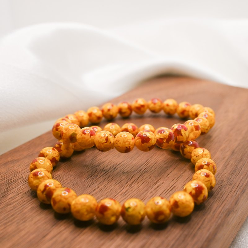 曜黄・雄黄手串 - 手链/手环 - 半宝石 