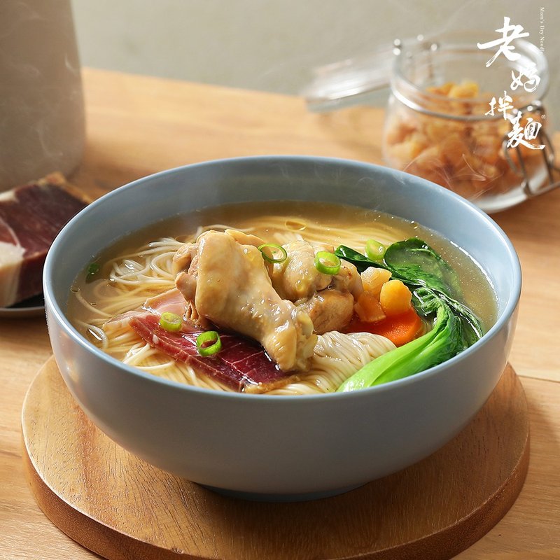 【老妈拌面】干贝花雕鸡拉面 5盒(份) - 面/面线/米粉 - 新鲜食材 