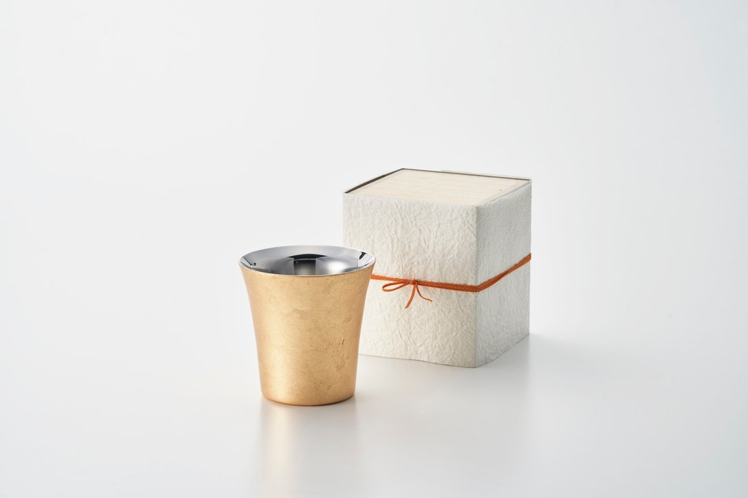 Urushima Shi0moa Tsukiawase 双杯 260ml - 其他杯子 - 不锈钢 金色