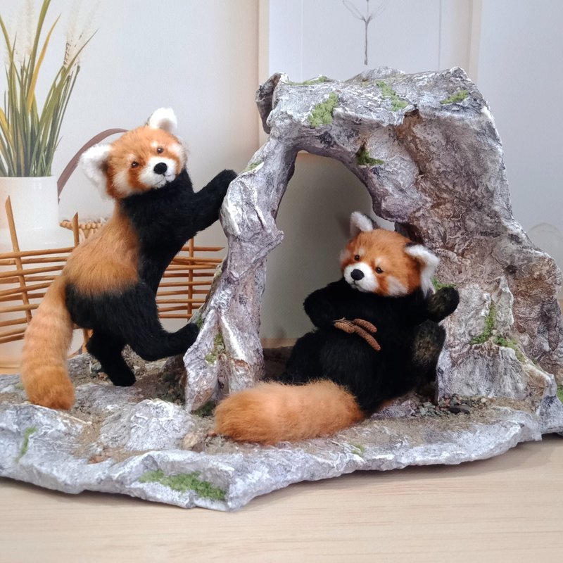 西洋镜 - 小熊猫保护区 - 玩偶/公仔 - 其他材质 橘色