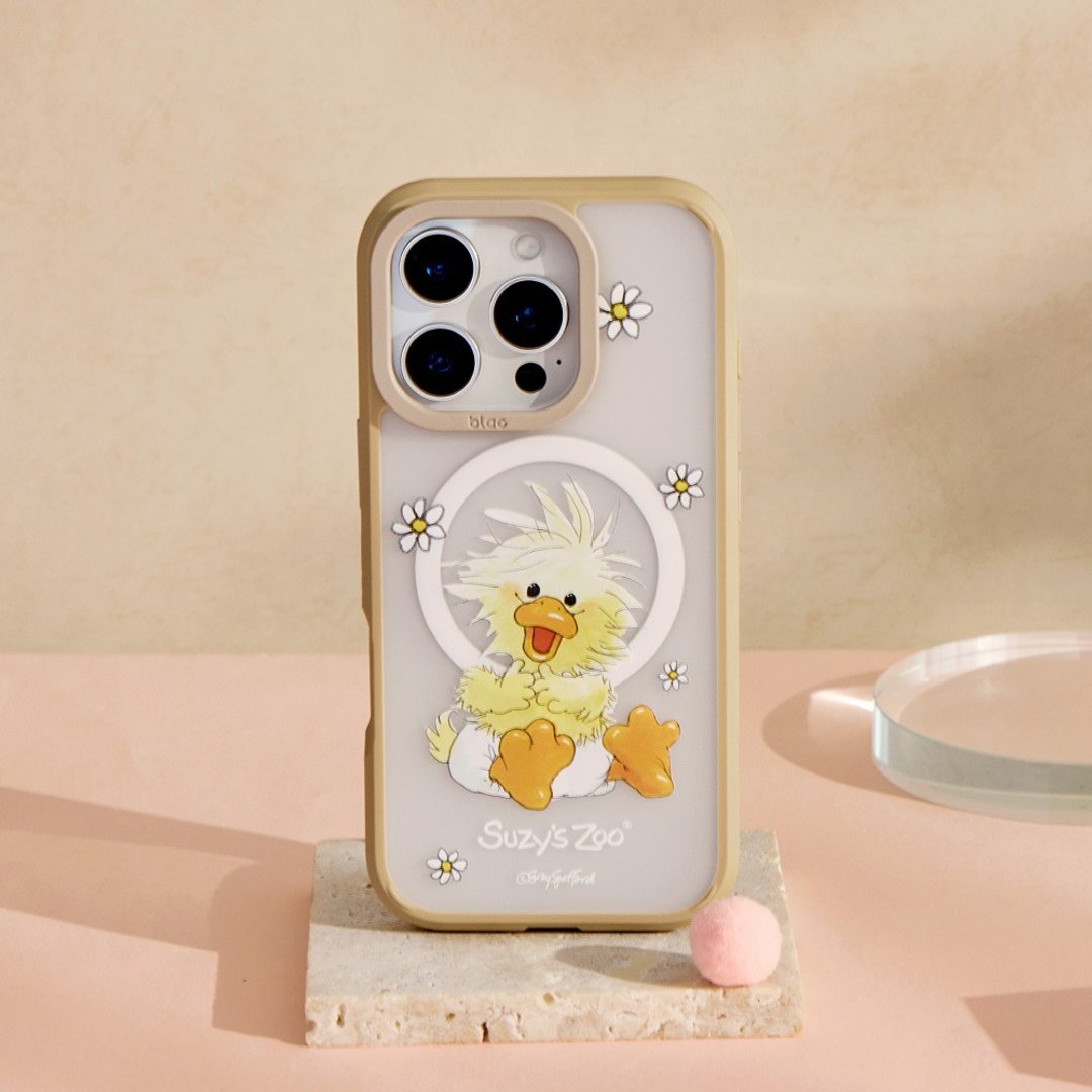 Suzy's Zoo Witzy宝宝心花开极光雾透MagSafe iPhone手机壳 - 手机壳/手机套 - 塑料 透明
