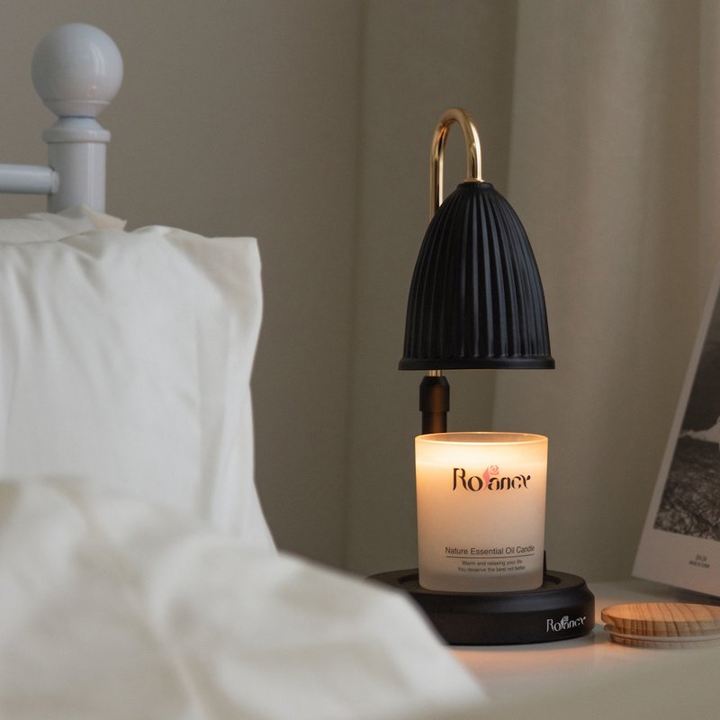 【预购】造型融蜡灯-优雅黑 - 蜡烛/烛台 - 其他金属 