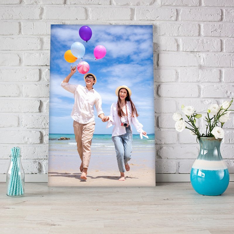 照片输出 定制化无框画 定制化照片 油画框 定制化礼物 全家福 - 画框/相框 - 其他材质 
