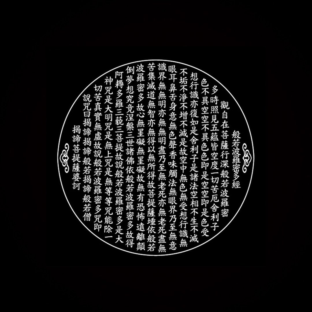 心经-般若波罗蜜多心经 - 项链 - 防水材质 