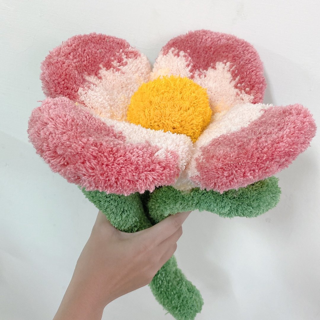 【全台第一家】台中 簇绒枪 tufting 立体花花课 - 其他 - 其他材质 
