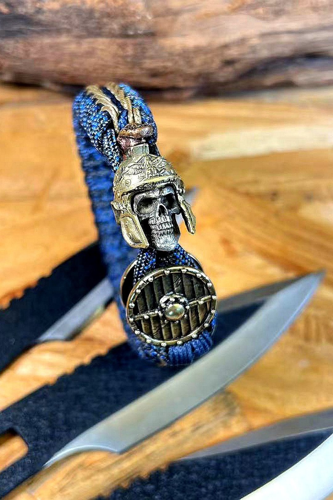 STRING MAN伞绳士-伞绳手环paracord 铜饰品-不死英雄 - 手链/手环 - 铜/黄铜 