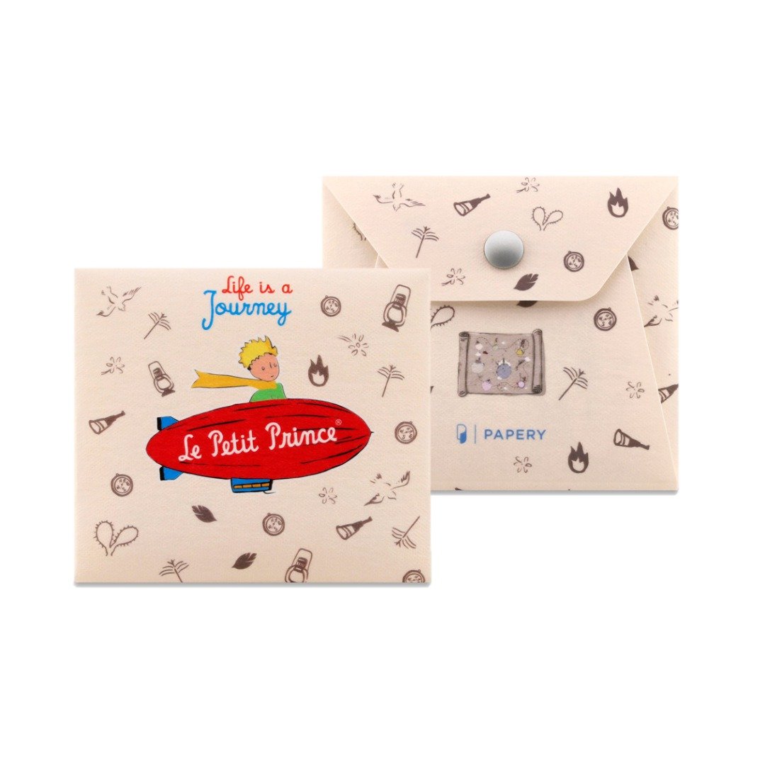 定制化 MASKfolio S 口罩套 小王子 - Airship - 口罩 - 纸 