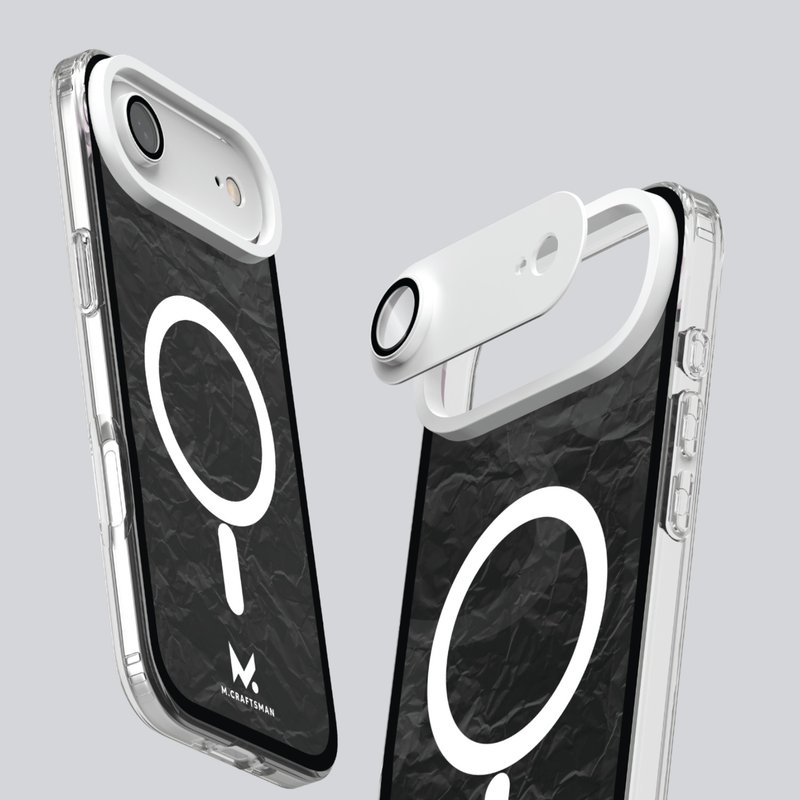M.Craftsman iPhone Air 手机壳连镜头保护片 Magsafe防黄 - 手机壳/手机套 - 其他材质 白色