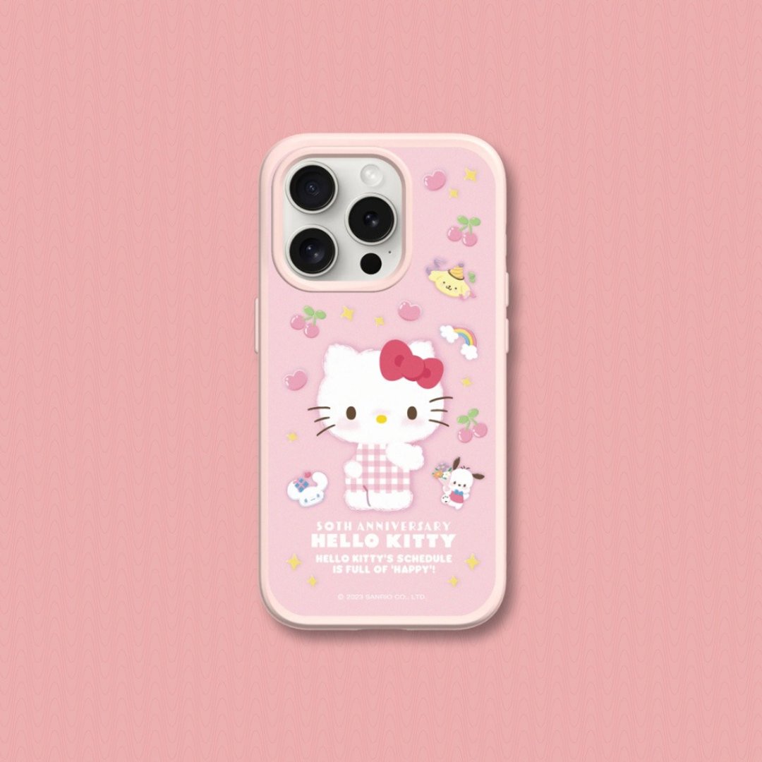 SolidSuit背盖手机壳∣Hello Kitty/50周年限定-Kitty and Friend - 手机壳/手机套 - 塑料 多色