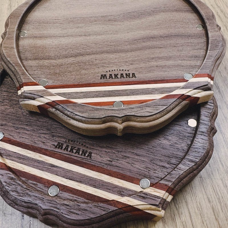 Makana 火手灯实木灯座-共两款 - 露营用品 - 木头 