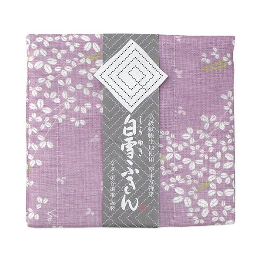 京友禅染万用巾 / 萩 紫色 - 餐垫/桌巾 - 棉 紫色