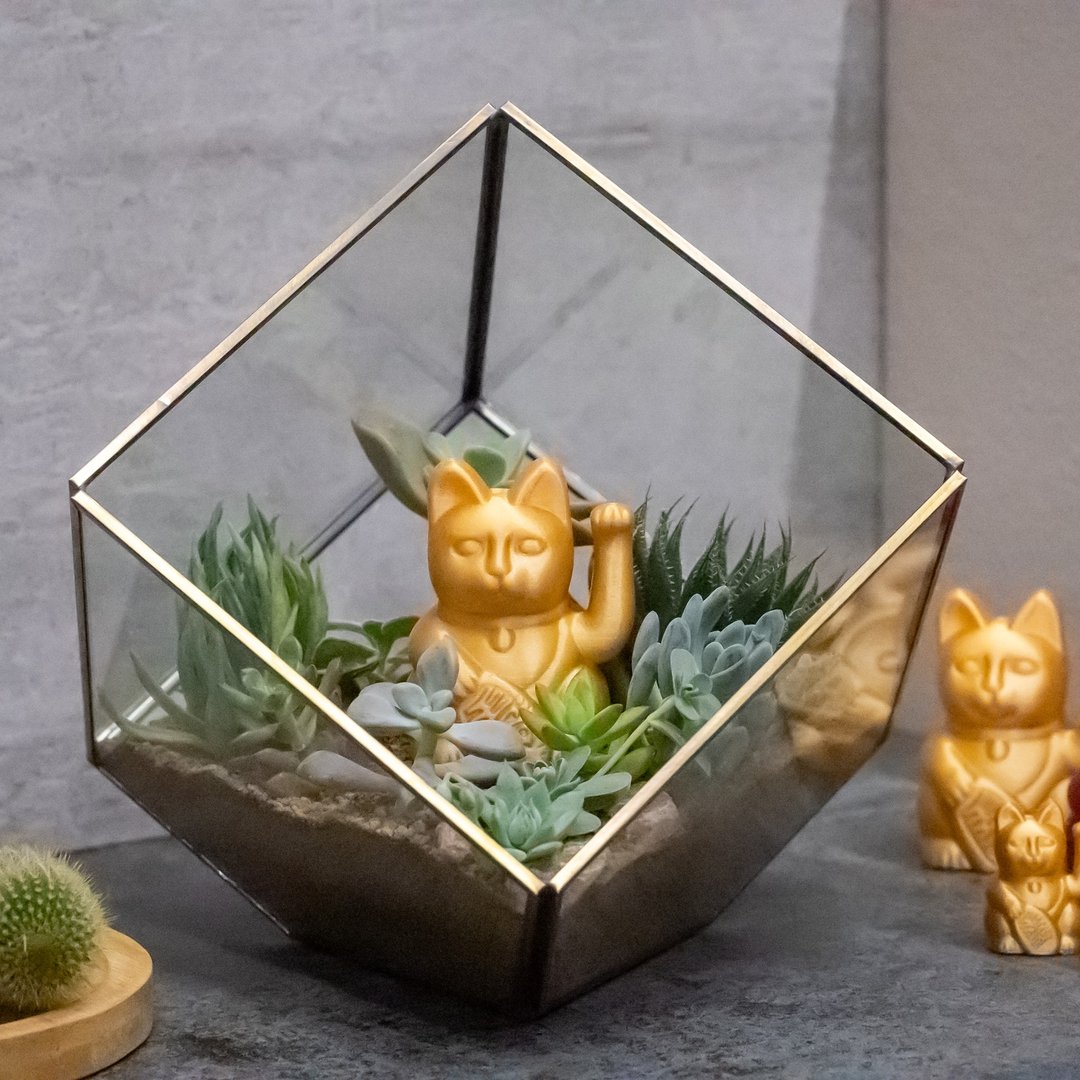 开幕贺礼－招财猫大建筑 - 植栽/盆栽 - 其他材质 