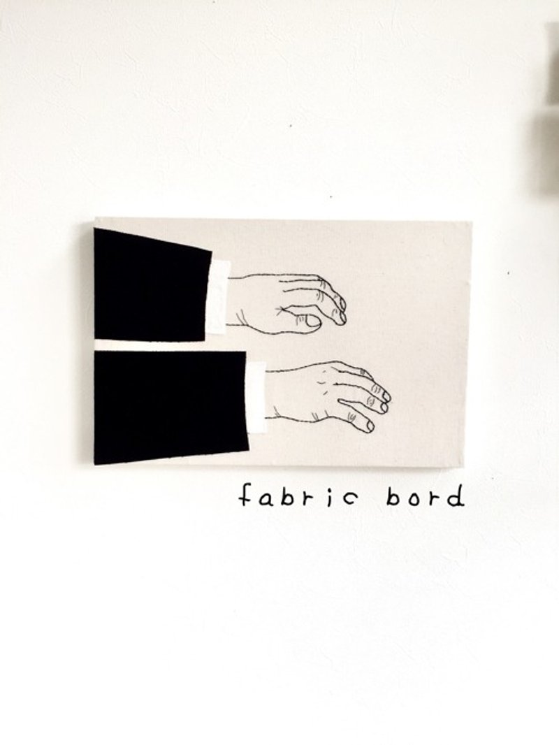 Fabric panel playing Rachmaninov - 海报/装饰画/版画 - 棉．麻 黑色