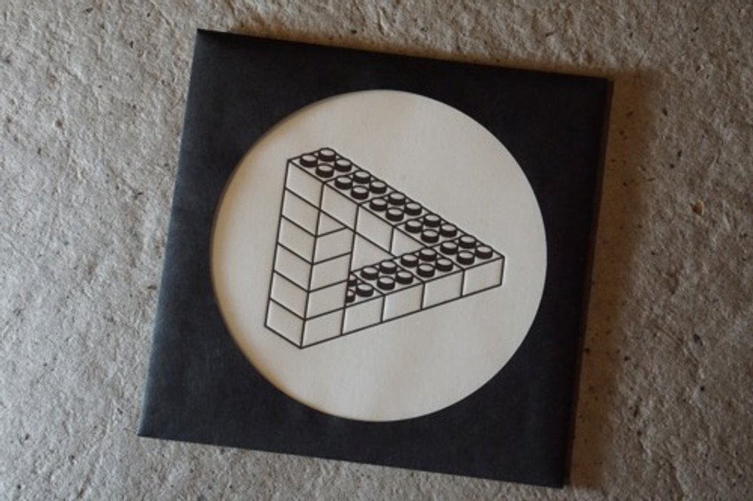 HOLE ART BLOCK PENROSE - BLACK - - 卡片/明信片 - 纸 