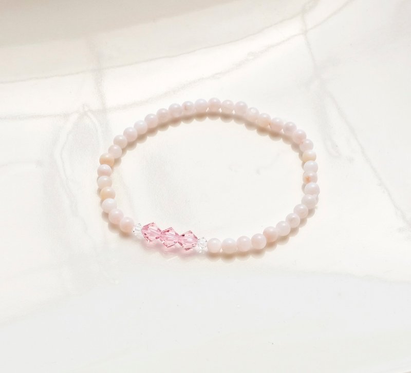 甜蜜时光 - 手链/手环 - 宝石 粉红色