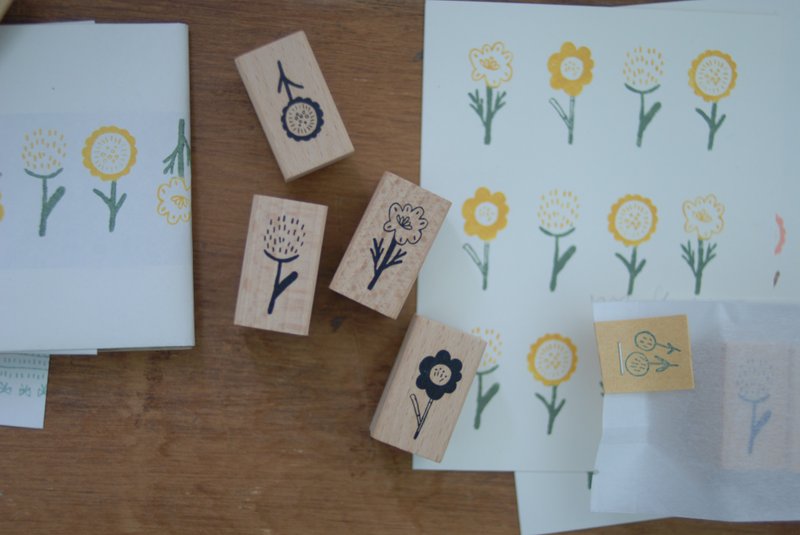 小岛匠所 复刻章 - 花开好了2 - 印章/印台 - 木头 