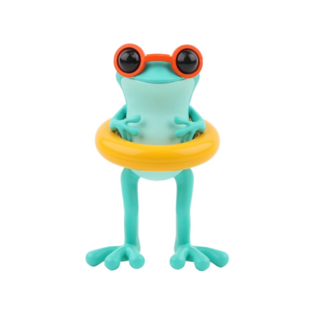 幸会潮玩 TwelveDot Frog节日系列公仔盒玩(两入随机款) - 玩偶/公仔 - 塑料 绿色