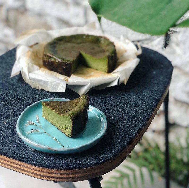小山园抹茶巴斯克奶酪蛋糕 - 蛋糕/甜点 - 新鲜食材 