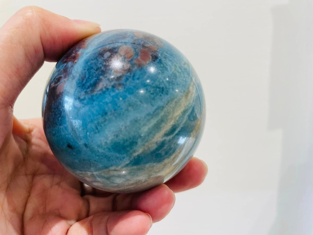 神秘星河-羟磷铝石球 - 其他 - 半宝石 蓝色