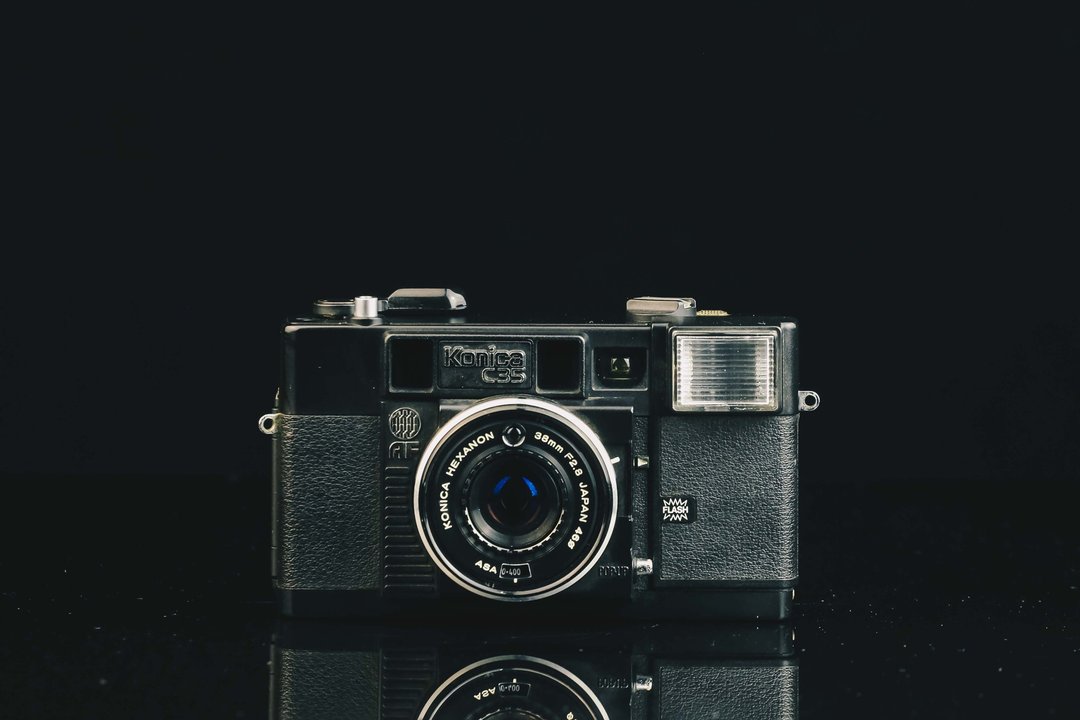 KONICA C35 AF #1502 #135底片相机 - 相机 - 其他金属 黑色