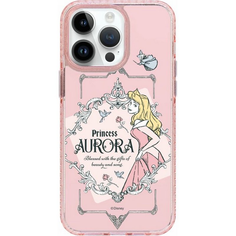 迪士尼公主欧若拉 iPhone 16 Samsung S25气垫/标准/镜面手机壳 - 手机壳/手机套 - 塑料 多色