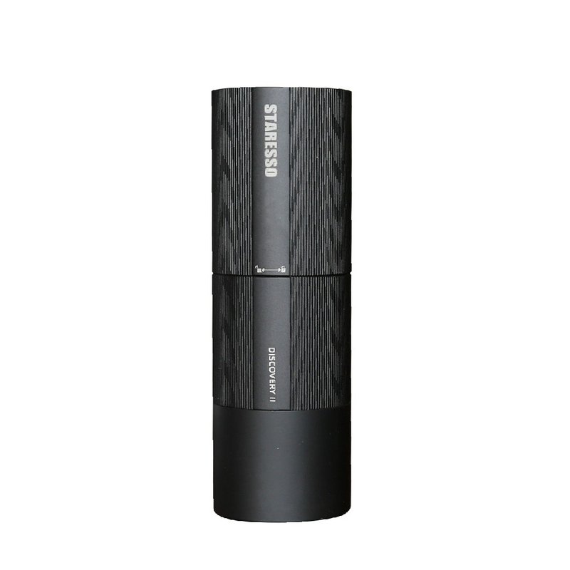 STARESSO D6E BLACK PLUS 便携充电咖啡磨豆机 - 咖啡壶/周边 - 铝合金 黑色