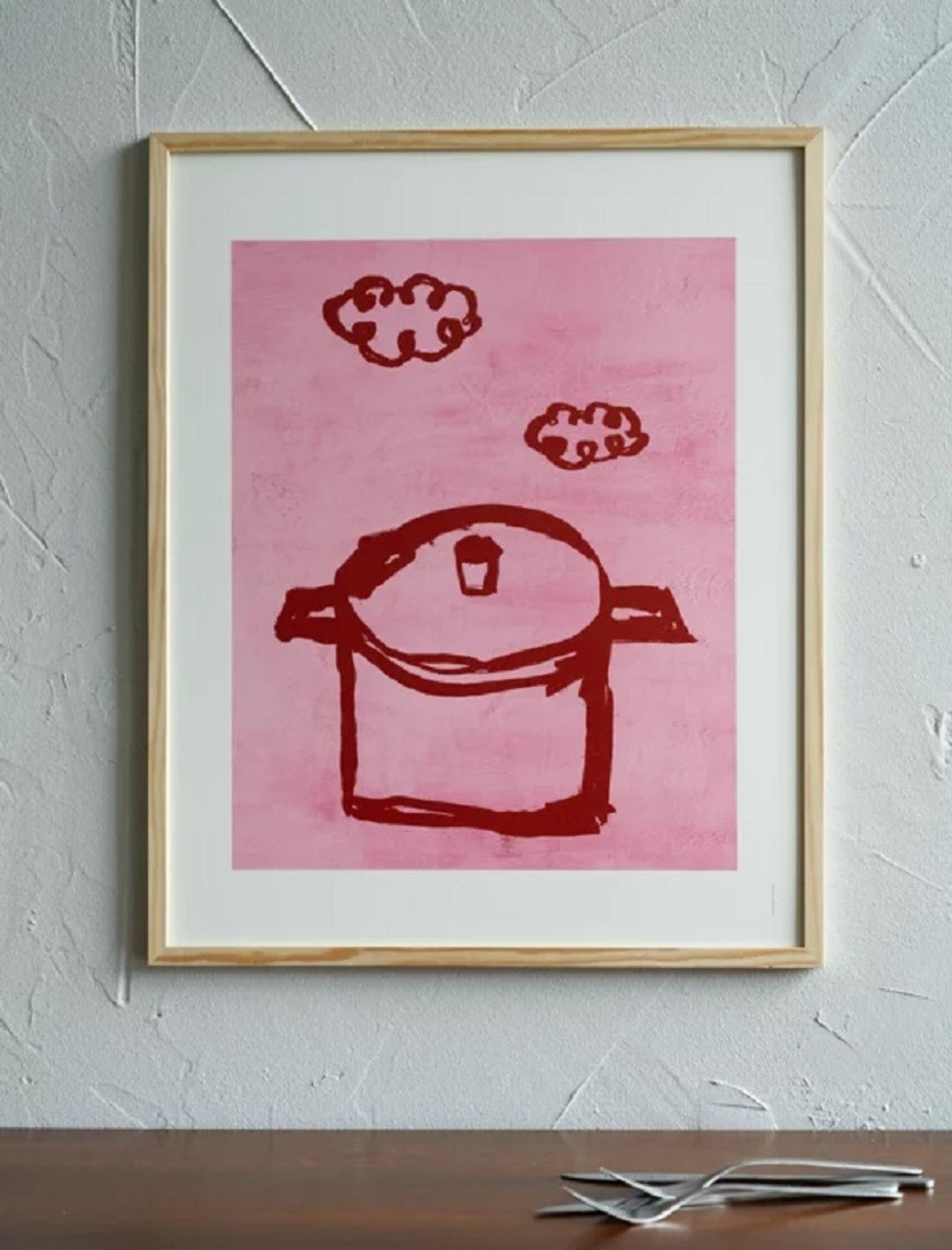 Hasselsson - 瑞典联名海报 MAT POSTER (40X50cm) - 海报/装饰画/版画 - 纸 红色