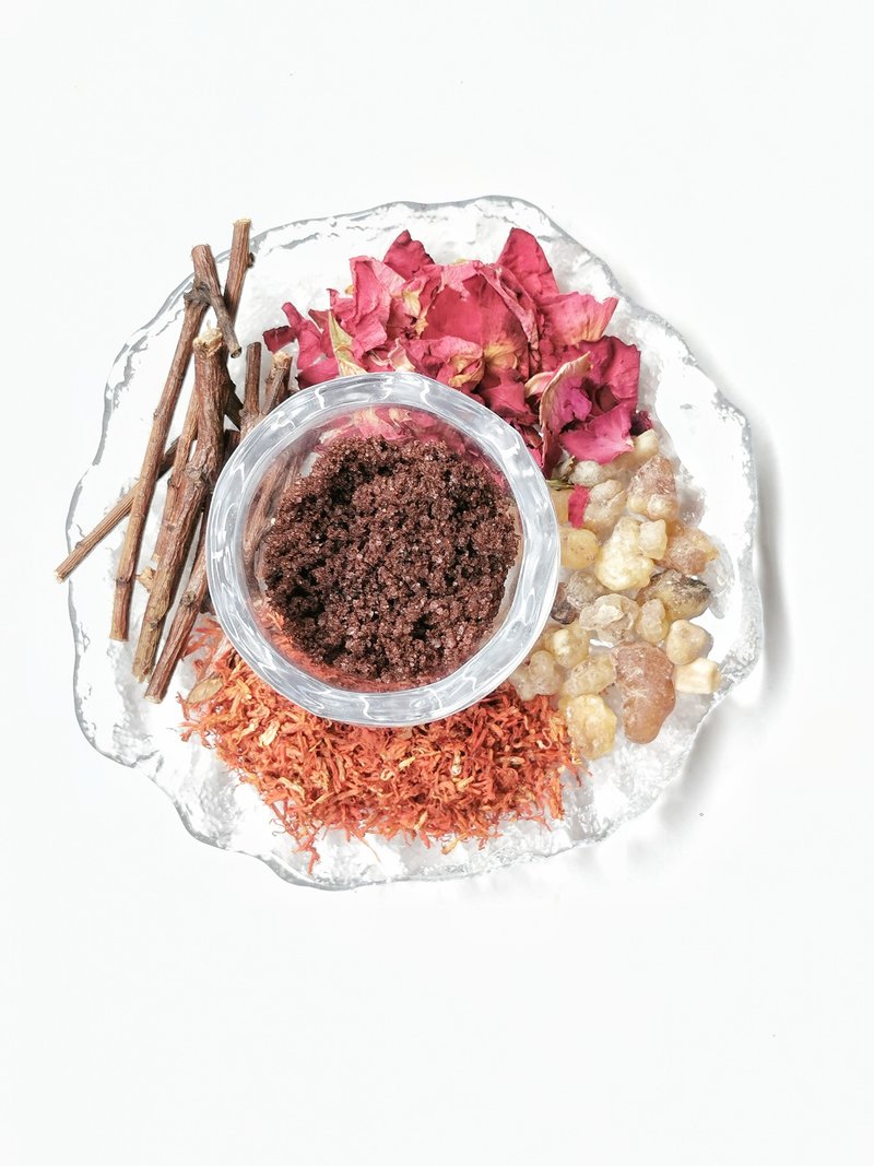 海底轮花浴盐 Root Chakra Hz Floral Bath Salt - 其他 - 精油 透明