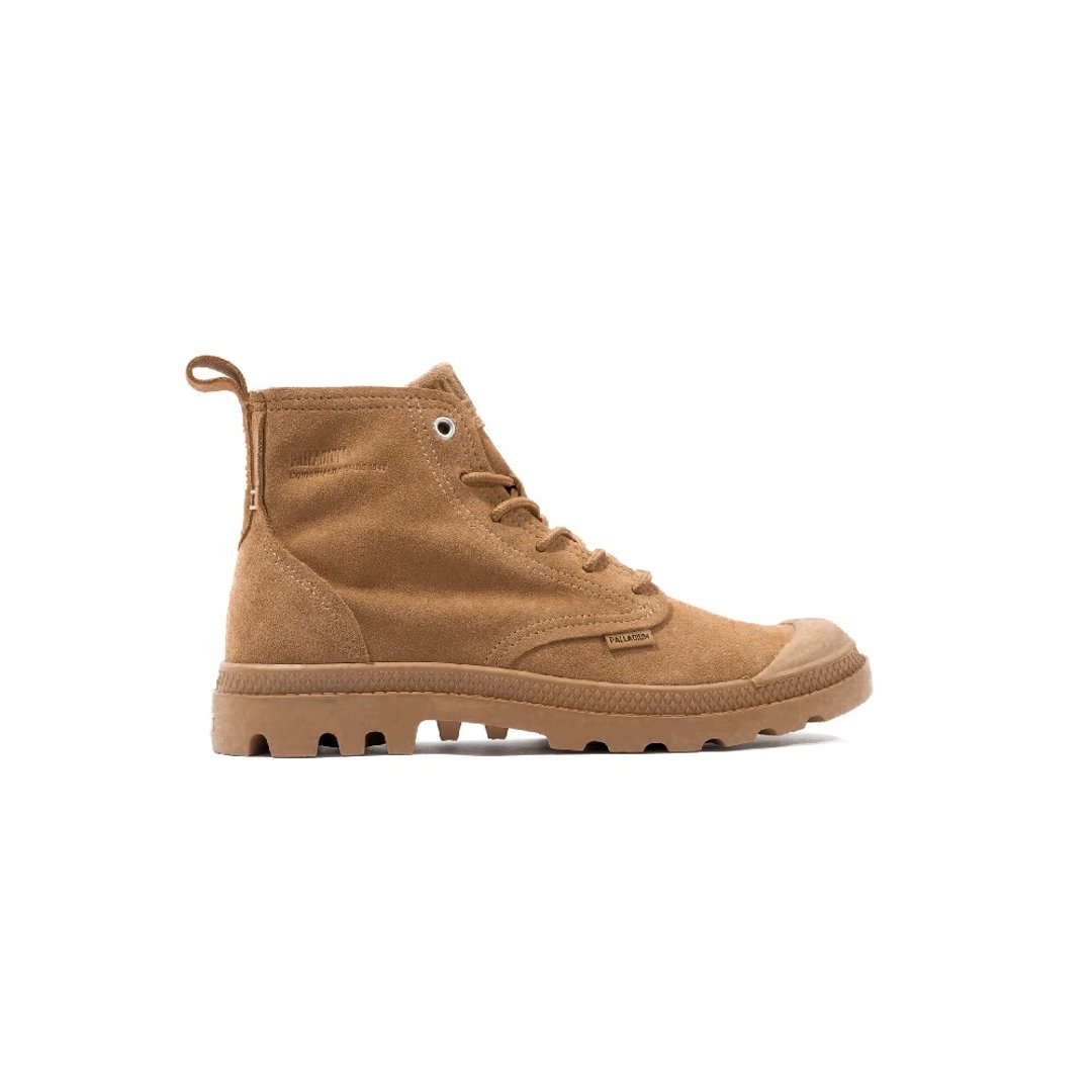 PALLADIUM PAMPA HI SKIN 麂皮高筒休闲鞋 74379 - 女款休闲鞋 - 其他材质 多色