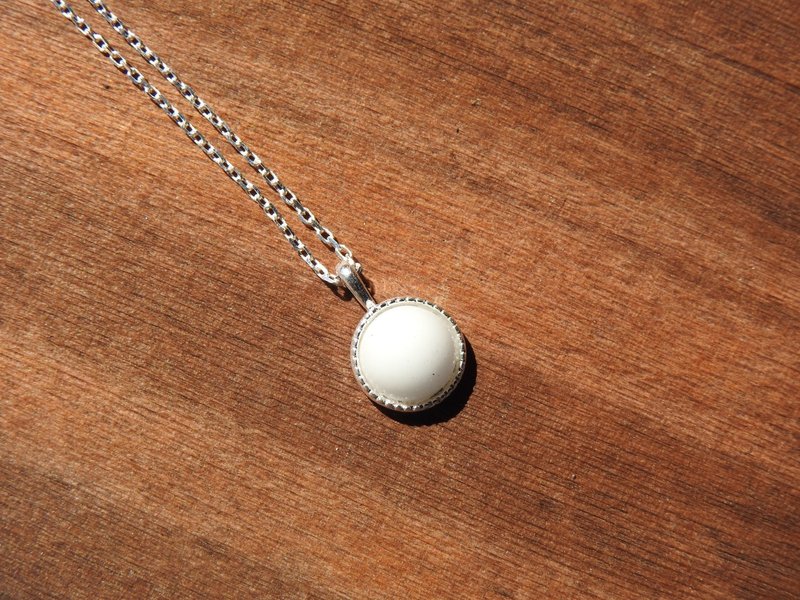 加胎毛-此商品为加购商品需要搭配主要饰品购买 - 项链 - 纯银 银色